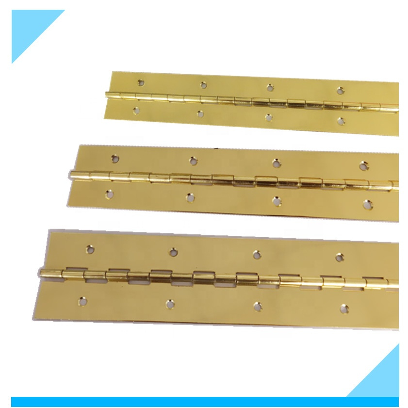 New Brass Plated Piano Hinges Hinge Manufacturers