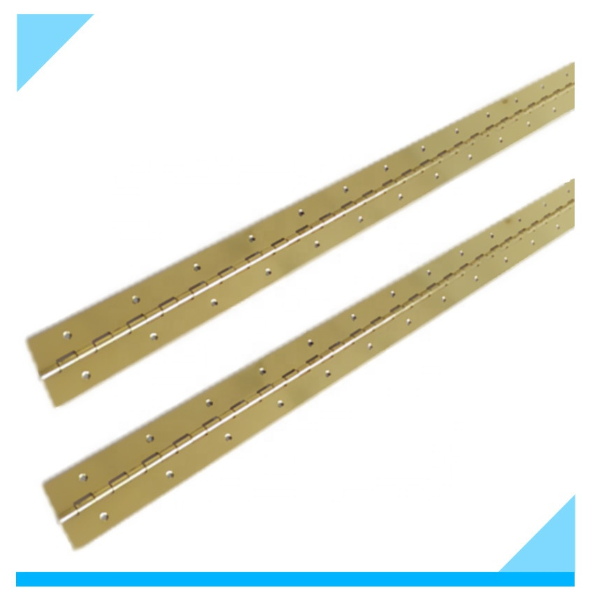 New Brass Plated Piano Hinges Hinge Manufacturers