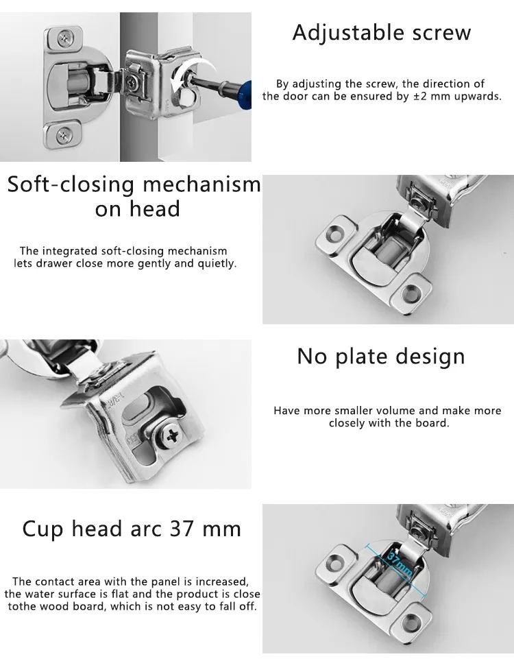 Soft Close Cabinet Hinges