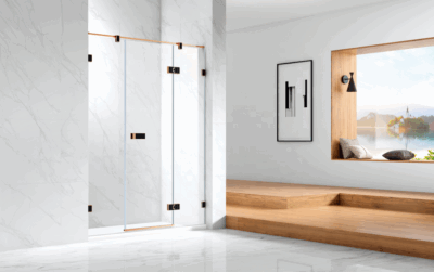 180-degree glass door pivot hinge
