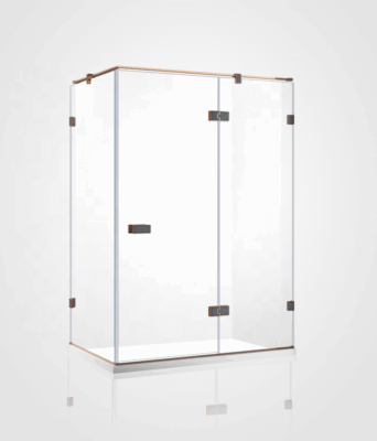 180-degree glass door pivot hinge