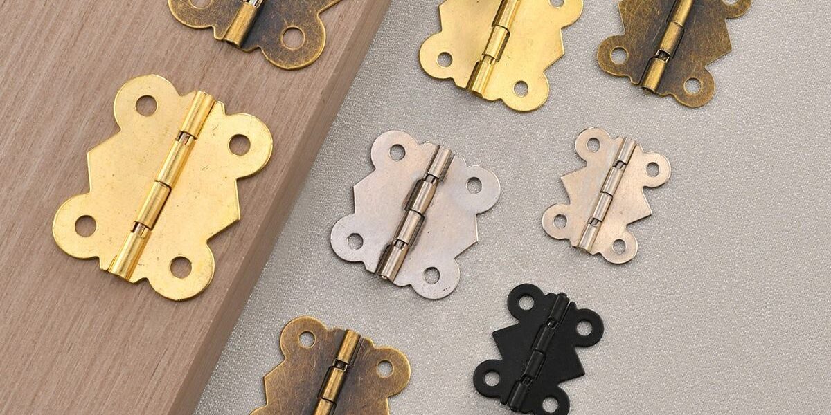 Lace Small Leaf Cabinet Hinges