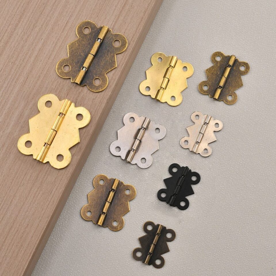 Lace Small Leaf Cabinet Hinges