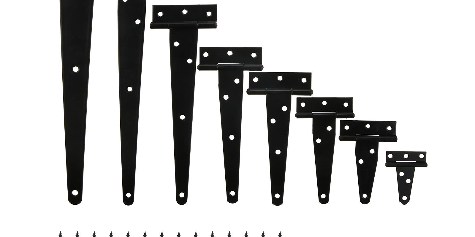 T shape triangle hinge