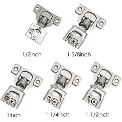 Alt: Custom Hidden Stainless Steel Soft Close Cabinet Hinges