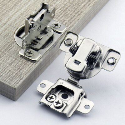 Alt: Custom Hidden Stainless Steel Soft Close Cabinet Hinges
