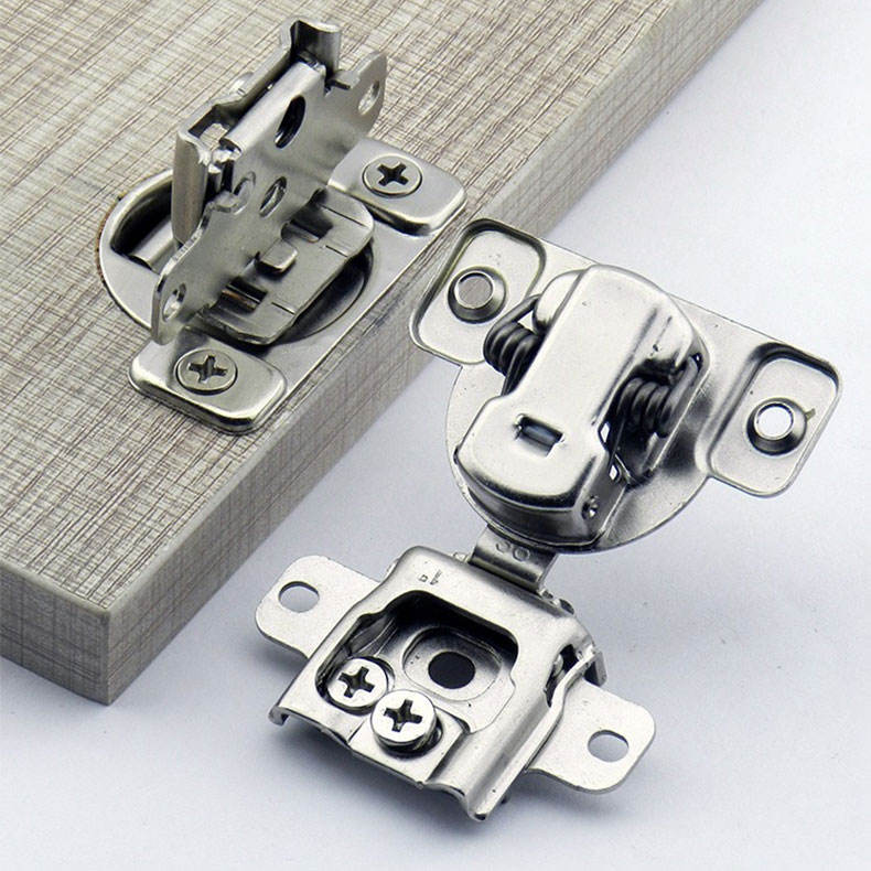 Alt: Custom Hidden Stainless Steel Soft Close Cabinet Hinges