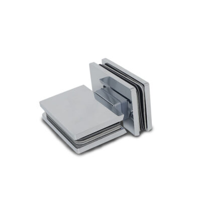 Brass shower glass door clamp hinge