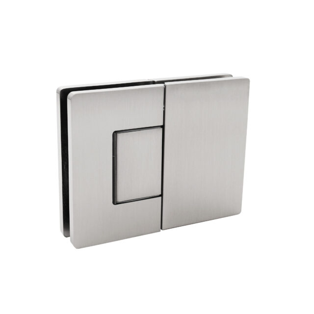 Brass shower glass door clamp hinge