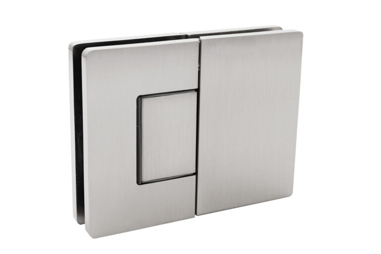 Brass shower glass door clamp hinge