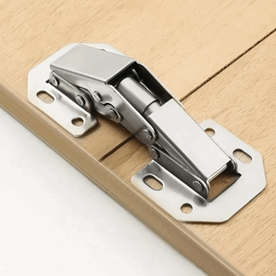 Hidden Hinges for Frameless Cabinet Doors