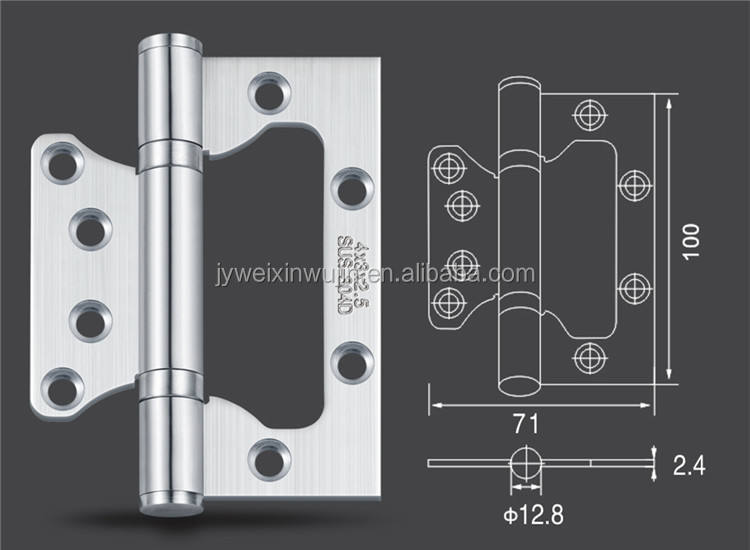 Butterfly Door Hinges for Wooden Doors