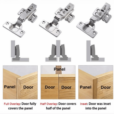 Overlay Soft Close Cabinet Hinges