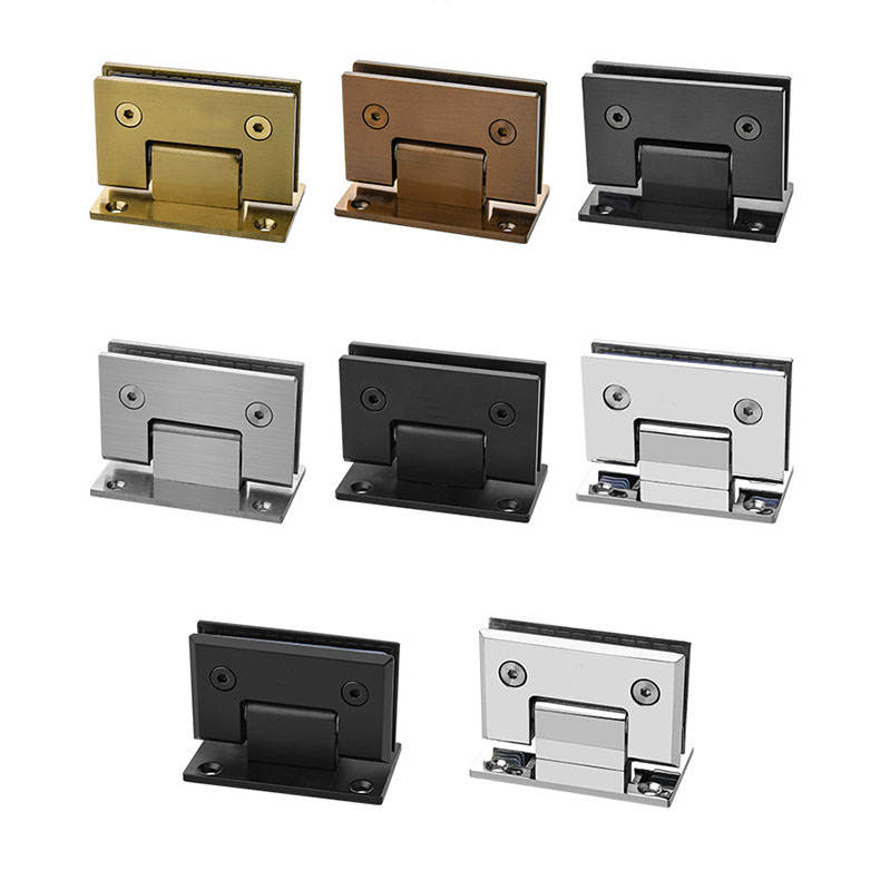 shower to glass hinge for sliding doors