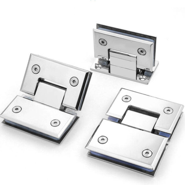 shower to glass hinge for sliding doors