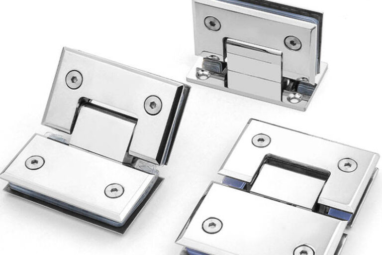 shower to glass hinge for sliding doors