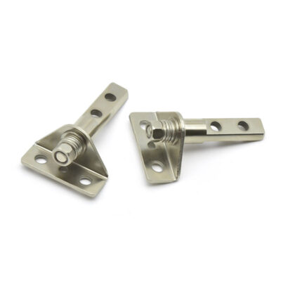 Adjustable damping shaft hinge