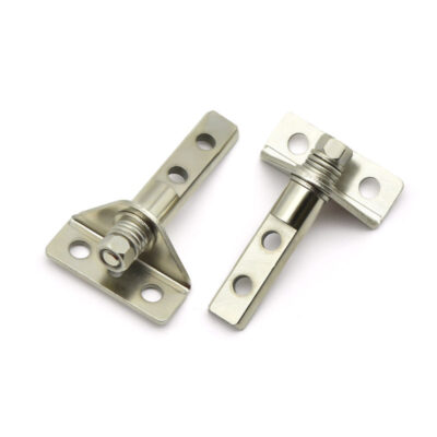 Adjustable damping shaft hinge