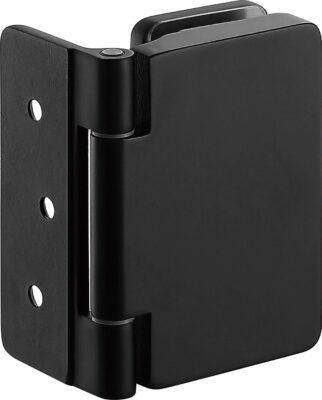 glass shower hinge for bathroom partitions