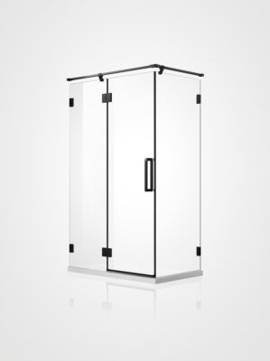 glass shower hinge for bathroom partitions