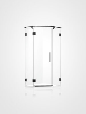 glass shower hinge for bathroom partitions