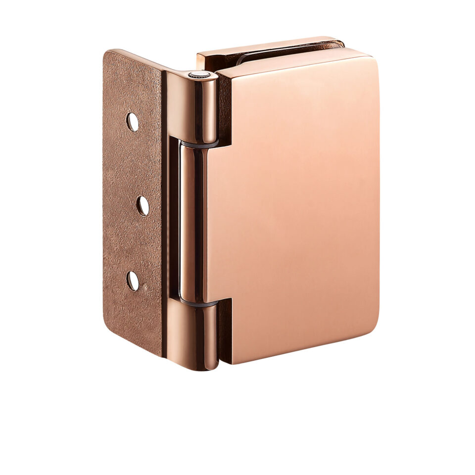 glass shower hinge for bathroom partitions