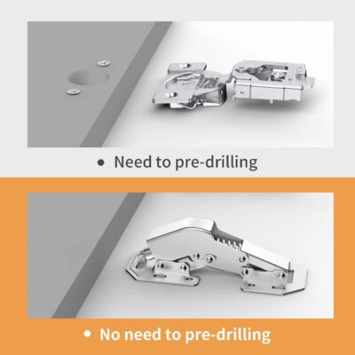Soft Closing Hidden Cabinet Hinges