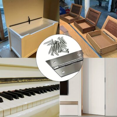 Continuous Folding Piano Hinges for Cabinets