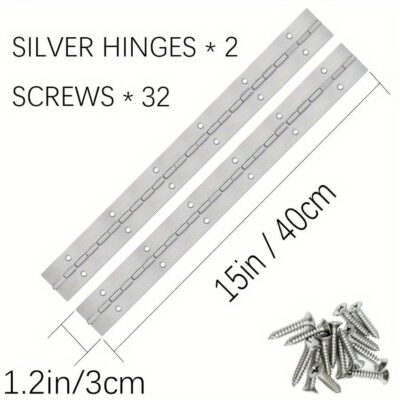 Continuous Folding Piano Hinges for Cabinets