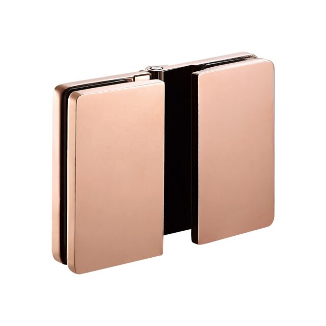 Movable stainless steel shower door hinge