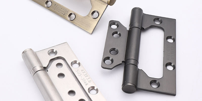 OEM Stainless Steel Sub-Mother Flush Door Hinges for Interior Use (1) Stainless Steel Sub-Mother Flush Door Hinges