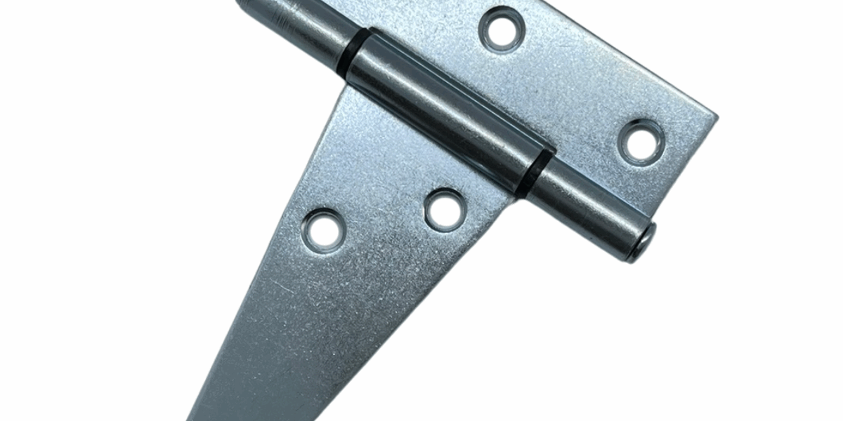 Heavy-duty T hinge for warehouse doors