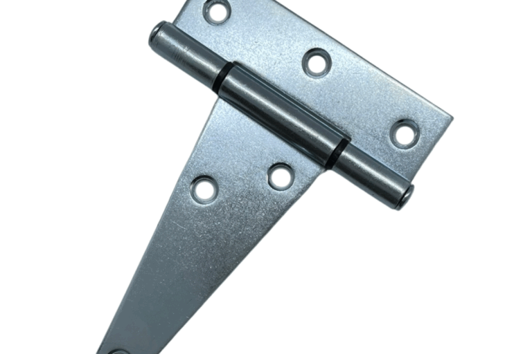 Heavy-duty T hinge for warehouse doors