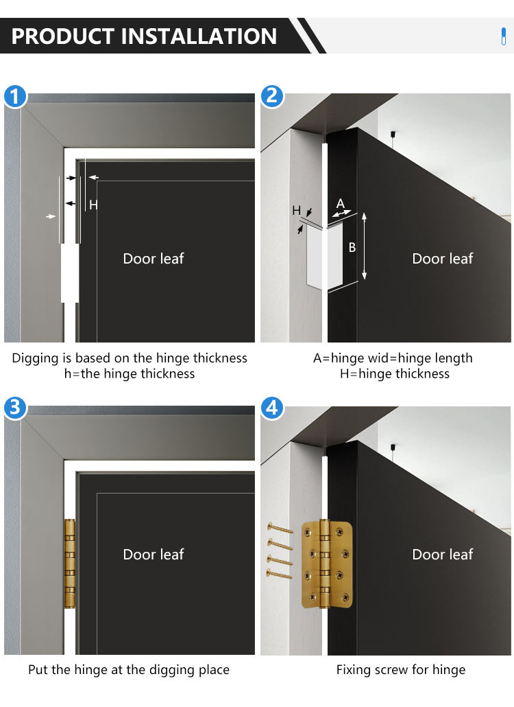 Brass Stainless Steel Door Hinges