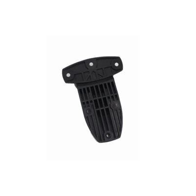 Soft close plastic T strap hinge
